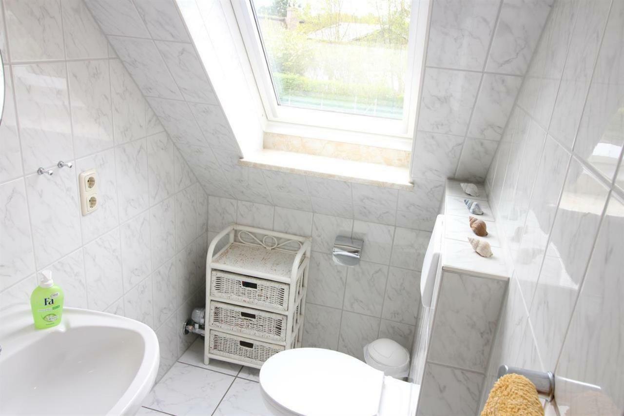 Haus Eiderblick-Wohnung Hooge ザンクト・ペーター・オルディング エクステリア 写真